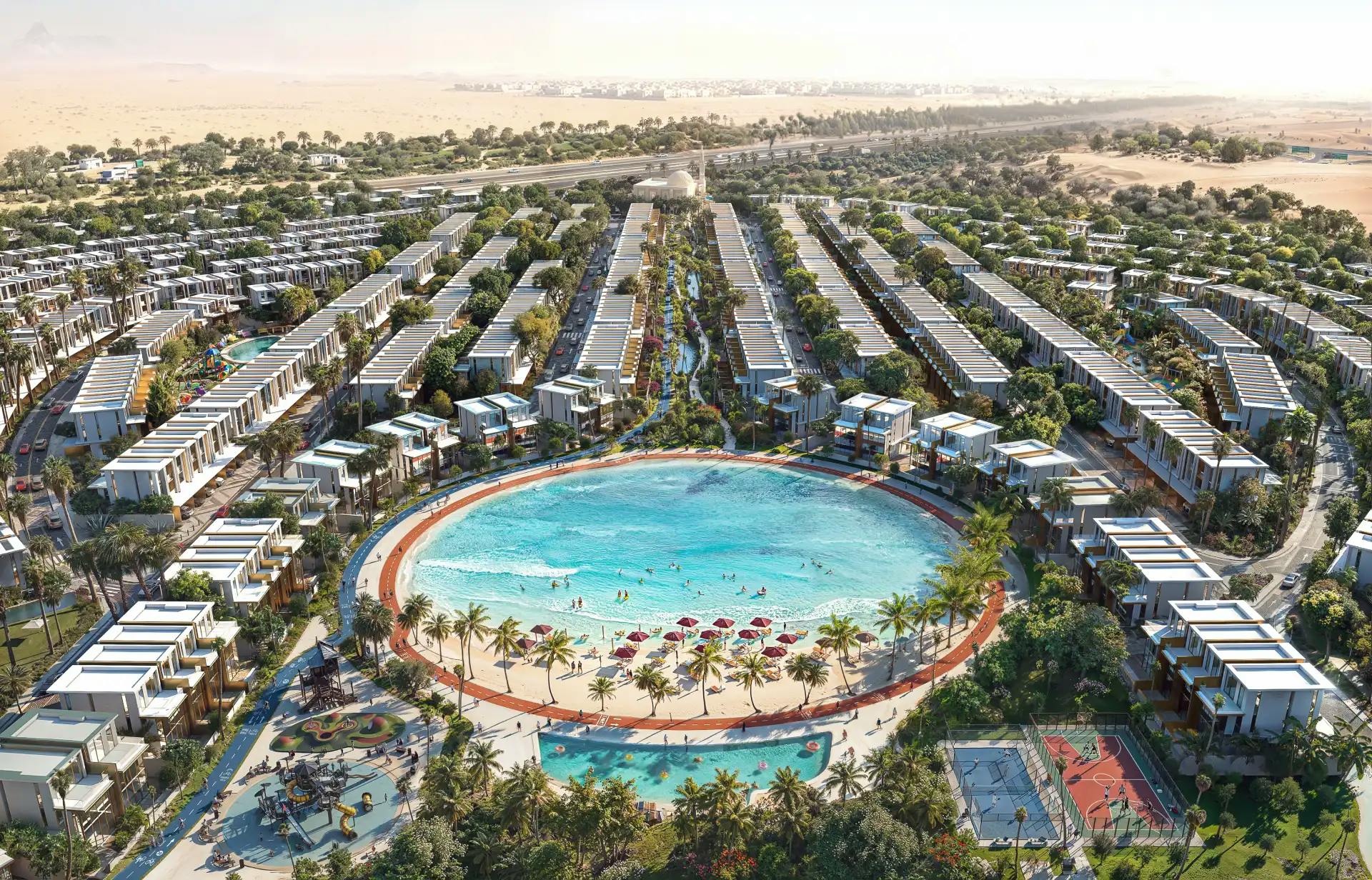 Tilal Binghatti villa and townhouse community in Dubai