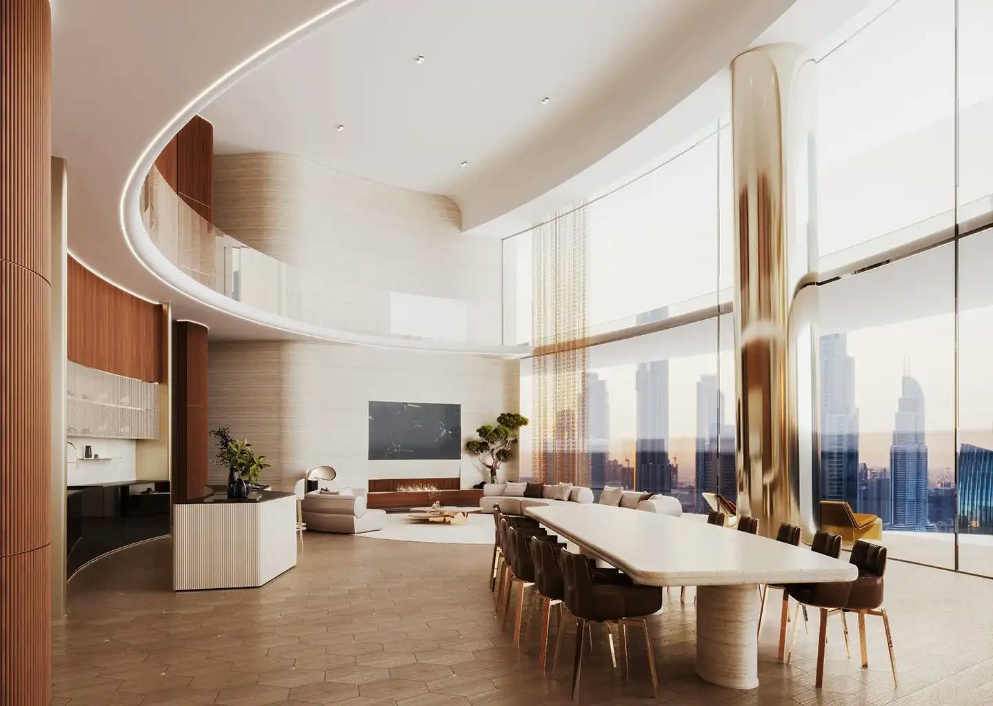 Mercedes-Benz Places by Binghatti tower in Downtown Dubai