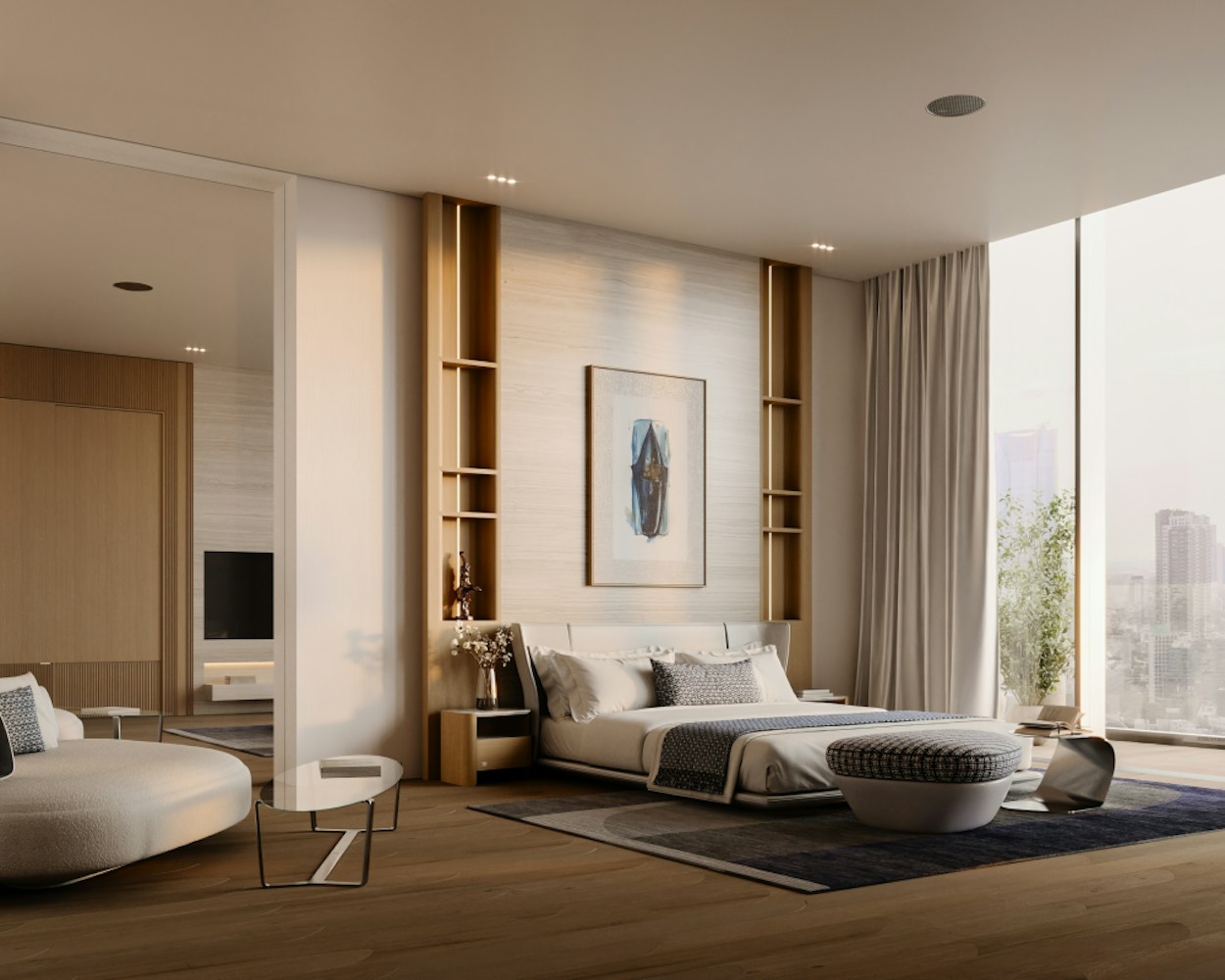 Interior at Bugatti Residences by Binghatti in Business Bay