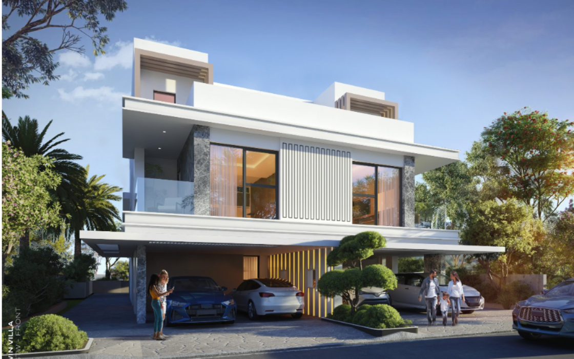 5 Bedroom Townhouse with Maid – DAMAC Islands 2